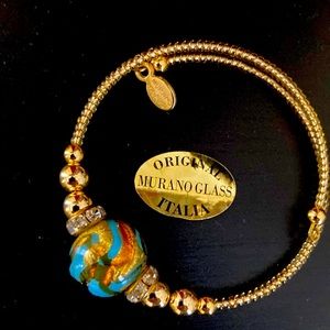 Murano Glass beaded bracelet